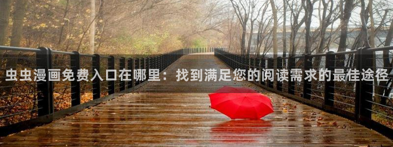 omofun网页版下载：虫虫漫画免费入口在哪里：找到满足您的阅读需求的最佳途径